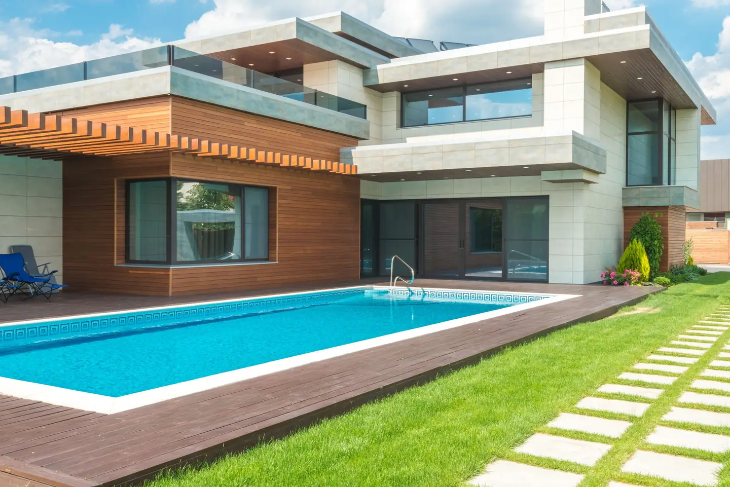 Swimming pool built in Rhodes, NSW